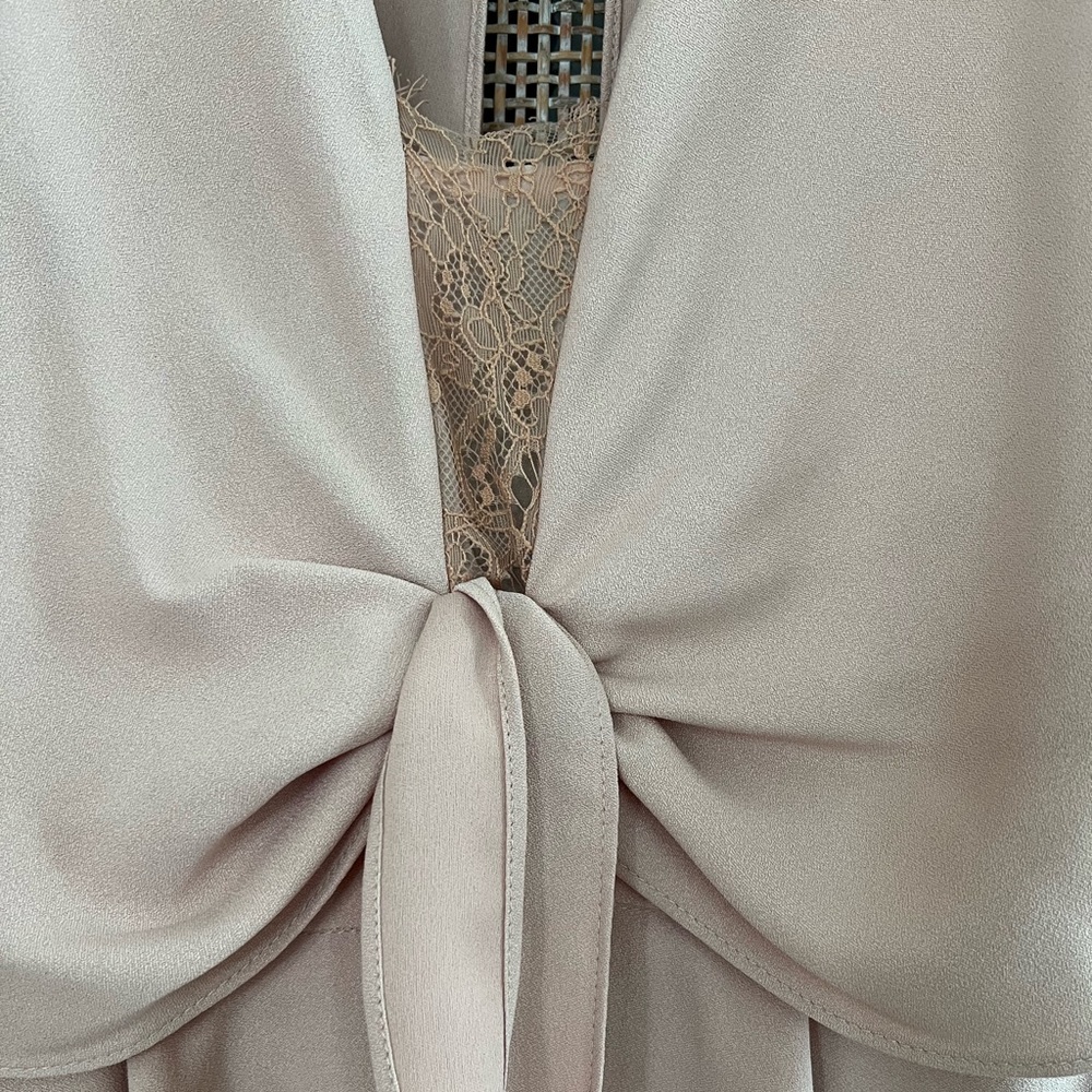 NEW Zara women Elegant Cape Pants Jumpsuit Size XS - Picture 5 of 5